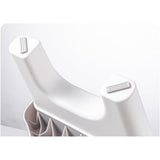 Scaunel WC, Vivimall, Tratament Impotriva Hemoroizilor si Constipatiei, Scaun Inaltator WC Copii, Suport Picioare WC, Taburet Inaltator Pozitia Corecta Ghemuit Pe WC, Plastic Rezistent, 17x22x38 cm, Gri - vivimall.ro