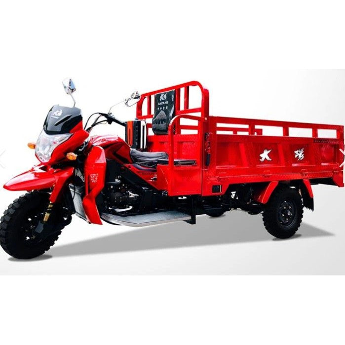 Scuter electric Chuanqi 1600W roșu, vedere laterală completă, autonomie 50-70 km, motor 60V