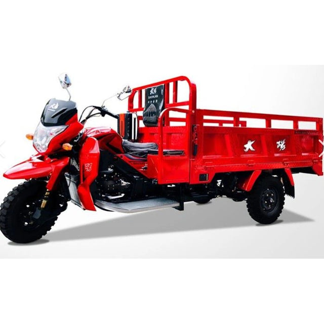 Scuter electric Chuanqi 1600W roșu, vedere laterală completă, autonomie 50-70 km, motor 60V