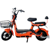 Scuter Electric KG, Vivimall, 45V 500W, 1530x400x850mm, 25km/h, Timp de Incarcare 4-6h, Portocaliu - vivimall.ro