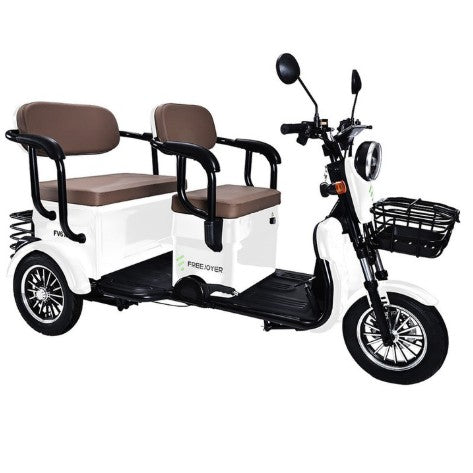 Scuter Electric V6, Vivimall, 1800W, 2200x880x1050mm, 25km/h, LED, Timp de Incarcare 6-8h, Rosu - vivimall.ro