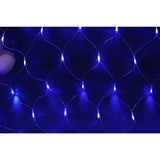 Instalație Crăciun Flippy interconectabilă 1,5 x 1,5 m, montată pe gard, efect luminos nocturn