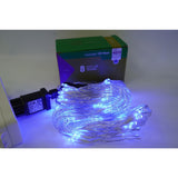 Sectiune Instalatie de Craciun Flippy, Tip Plasa, 160 LED-uri, 2 m x 2 m, 8 jocuri de lumini, Interconectabila, Fir transparent, Albastru - vivimall.ro