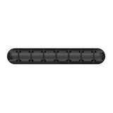 Organizator de Cabluri, Vivimall, Autoadeziv, Multifunctional, 7 Locuri de Suport, 11.8x2.2cm, Negru - vivimall.ro