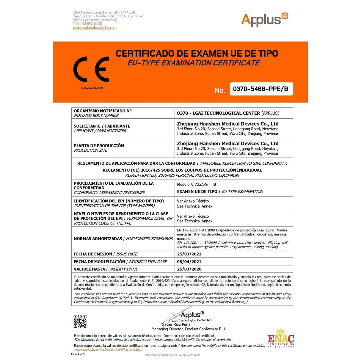 Semi Masca Filtrare Particule Ffp2, Ce 0370