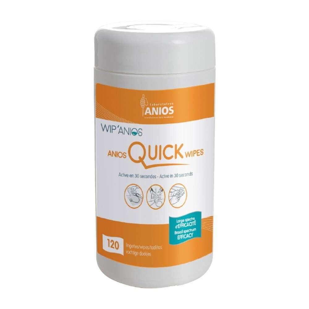Дезинфекциращи кърпички Anios Quick Wipes за медицински изделия, които не се потапят
