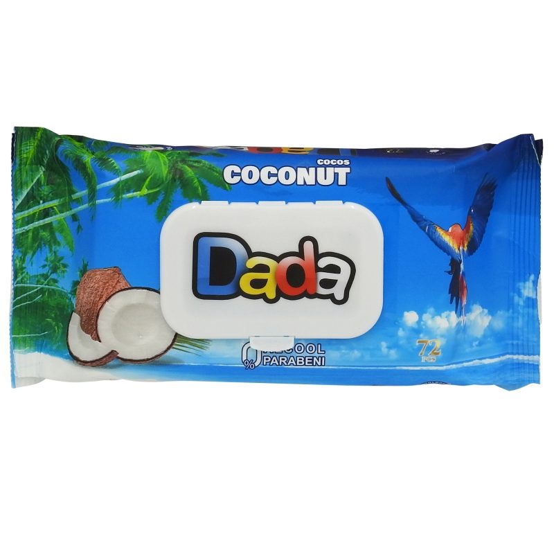 Servetele Umede, Dada, 72 buc Coconut
