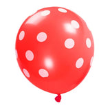 Set 10 Baloane din Latex, Vivimall, Model Party Buline, 2x Albastru, 2x Verde, 2x Mov, 2x Roz, 2x Rosu, 23 cm, 1.4g - vivimall.ro