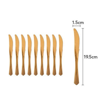 Set 10 Cutite De Unica Folosinta Bronz | GalaWare 3 - vivimall.ro