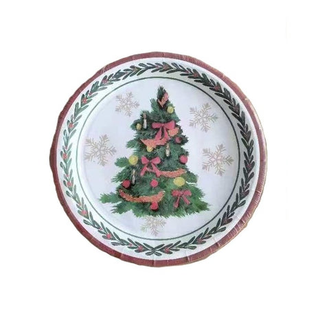 Set 10 Farfurii Unica Folosinta 23 Cm | HollyParty 2 - vivimall.ro