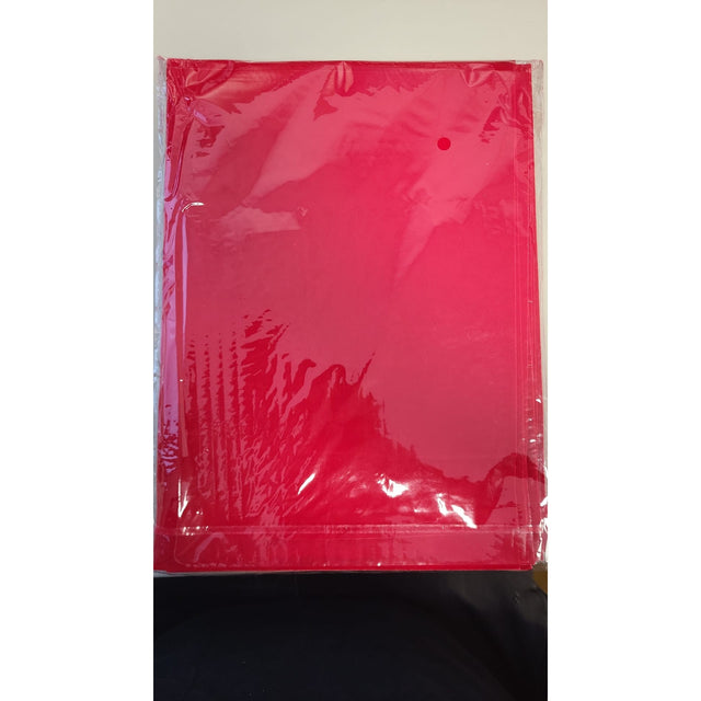 Set 10 Foi de Catifea , Rosu, 25 x 29 cm - vivimall.ro