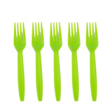 Set 10 Furculite de Unica Folosinta, Vivimall, Colectia Dino Park, 15.5 x 2.5 cm, din Plastic PE, Multicolor - vivimall.ro