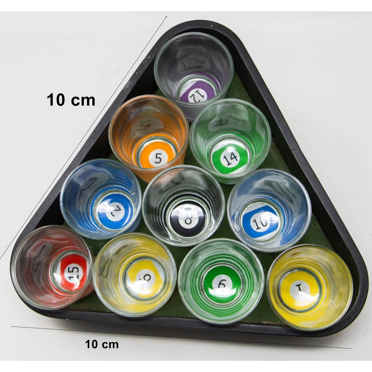 Set pahare shot sticlă 30 ml + suport | ShotMaster - vivimall.ro