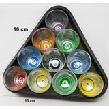 Set pahare shot sticlă 30 ml + suport | ShotMaster - vivimall.ro