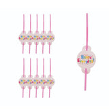 Set 10 Paie, Vivimall, Model Happy Everyday, 31 x 16 cm, Multicolor - vivimall.ro