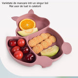 Set Hranire Bebelusi, Antialunecare si Ergonomic | HappyKid - vivimall.ro