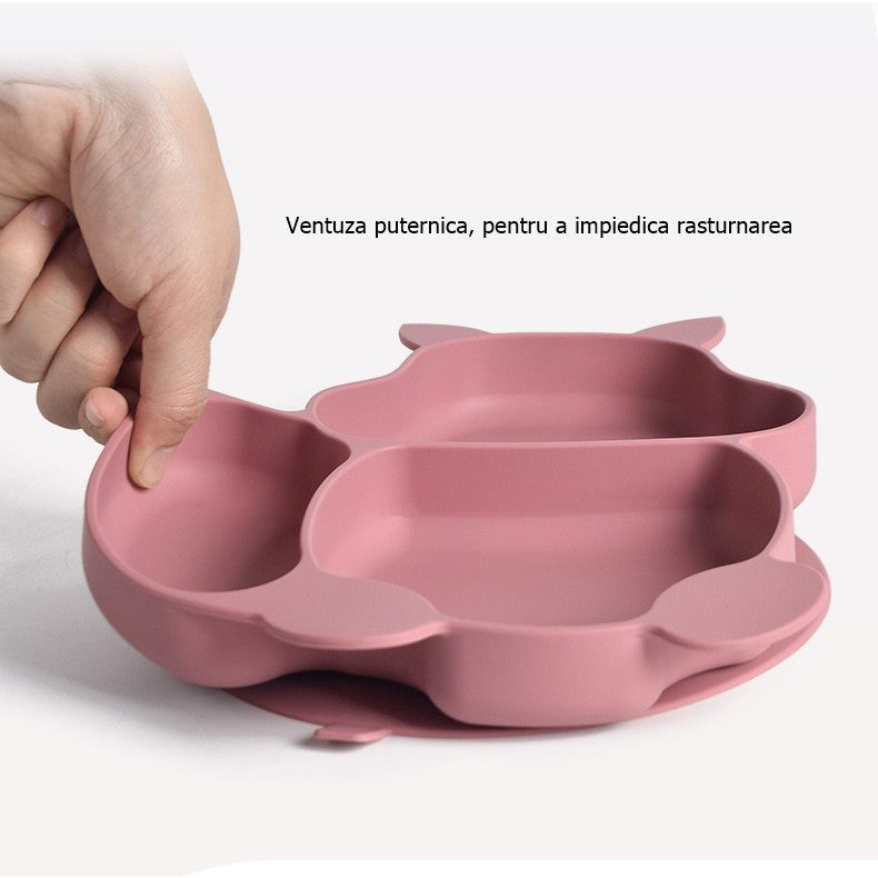 Set Hranire Bebelusi, Antialunecare si Ergonomic | HappyKid - vivimall.ro