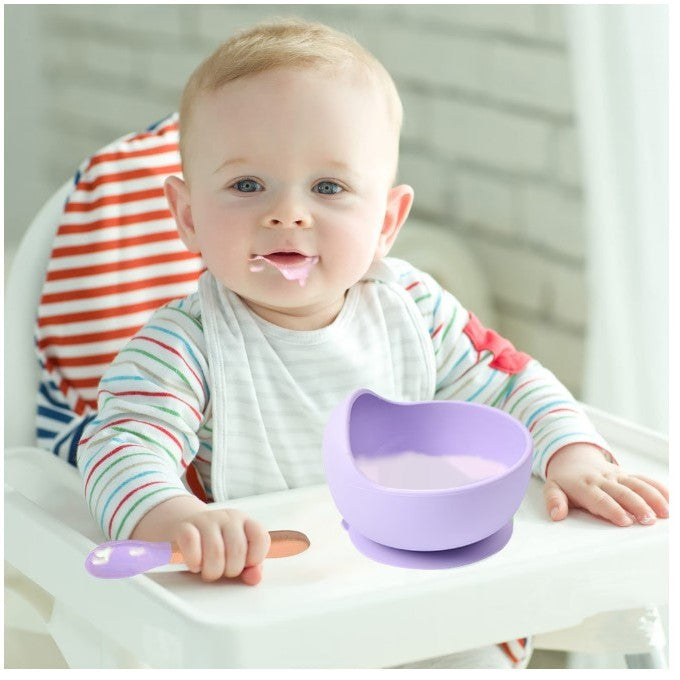 Set Hranire Bebelusi, Antialunecare si Ergonomic | HappyKid - vivimall.ro