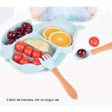 Set Hranire Bebelusi, Antialunecare si Ergonomic | HappyKid - vivimall.ro