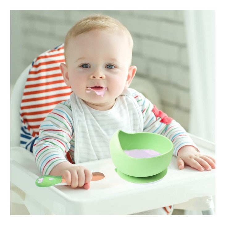 Set Hranire Bebelusi, Antialunecare si Ergonomic | HappyKid - vivimall.ro