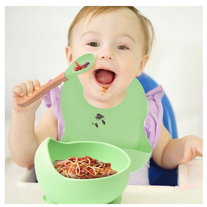 Set Hranire Bebelusi, Antialunecare si Ergonomic | HappyKid - vivimall.ro