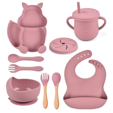 Set Hranire Bebelusi, Antialunecare si Ergonomic | HappyKid - vivimall.ro