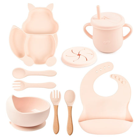 Set Hranire Bebelusi, Antialunecare si Ergonomic | HappyKid - vivimall.ro