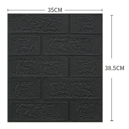 Set 10 Placi Tapet 3D 35 X 38 Cm, 3 Mm, 1.33 Mp - vivimall.ro