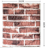 Set 10 Placi Tapet 3D Vivimall,  35 x 38 cm, 3 mm, 1.33 mp, Tip - vivimall.ro