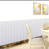 Set 10 Placi Tapet 3D, 70 X 70 Cm, Grosime 3 Mm, Din Rasina, Tip Placi De Lemn, Suprafata Acoperita 4.9 Mp - vivimall.ro