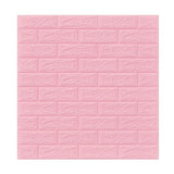 Set 10 Placi Tapet 3D, 70 X 77 Cm, Grosime 3 Mm, Din Polietilena, Model Caramida, Suprafata Acoperita 5.3 Mp - vivimall.ro