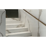 Set 10 Placi Tapet, Vivimall, 60 x 30 cm, Grosime 1.5 mm, din PVC, Model Imitatie de Marmura, Suprafata acoperita 1.8 mp, Gri Deschis - vivimall.ro