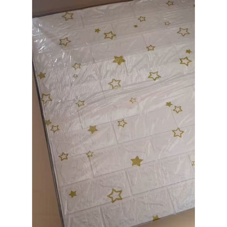 Set 10 Stickere Perete Stelute Aurii | StarWall - vivimall.ro