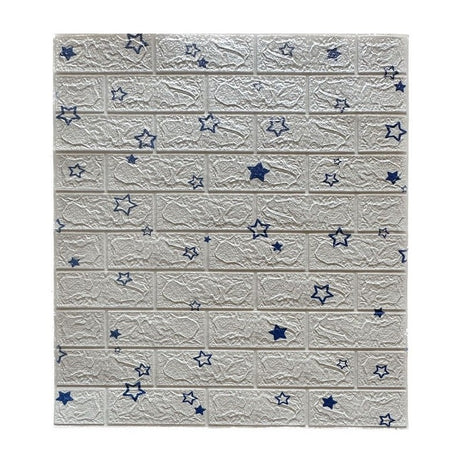 Set 10 Stickere De Perete Stelute Albastre | StarsBlue - vivimall.ro