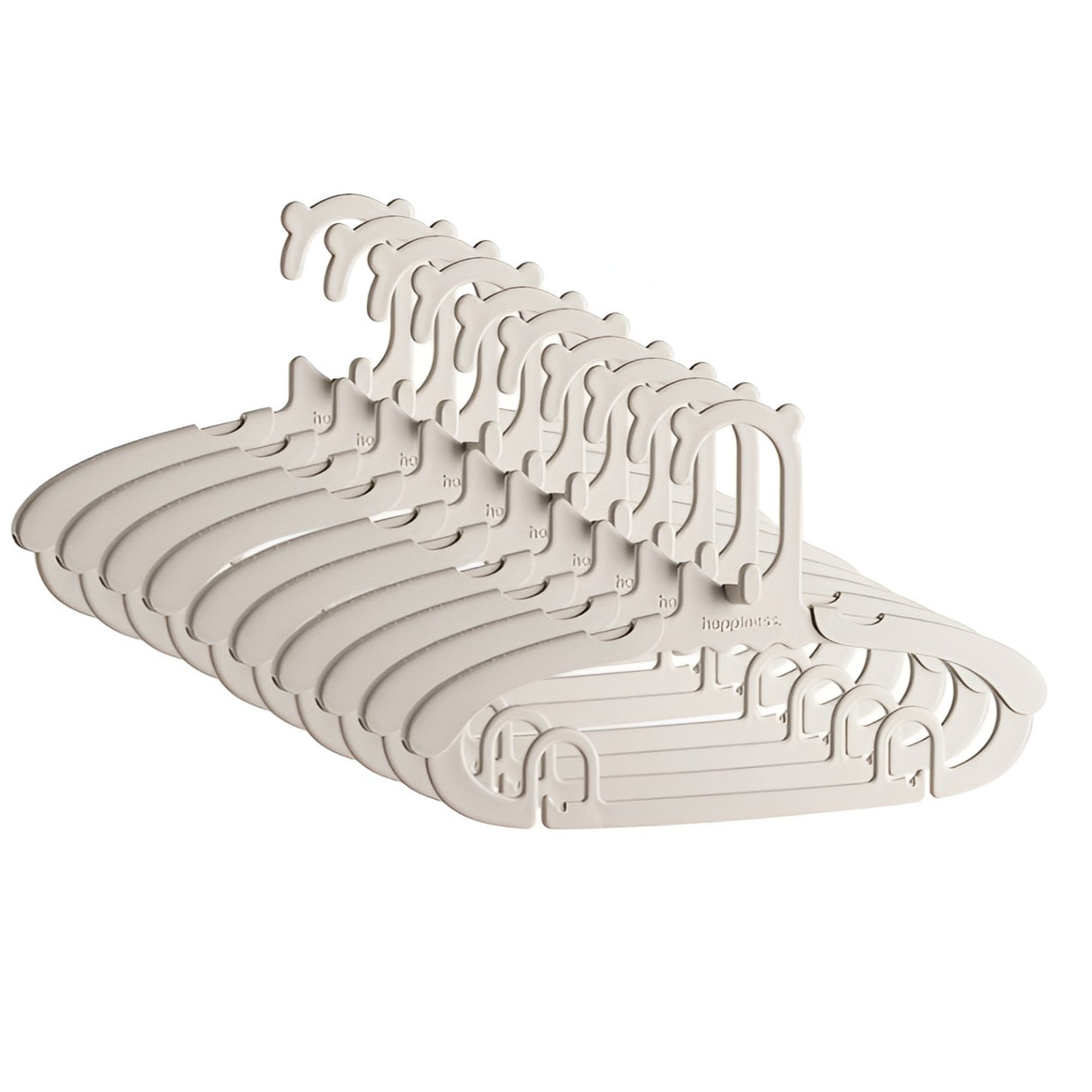 Set 10 Umerase Pentru Copii, Potrivite Pentru Uscarea Si Depozitarea Hainelor De Bebelusi, 28X16.7 Cm - vivimall.ro