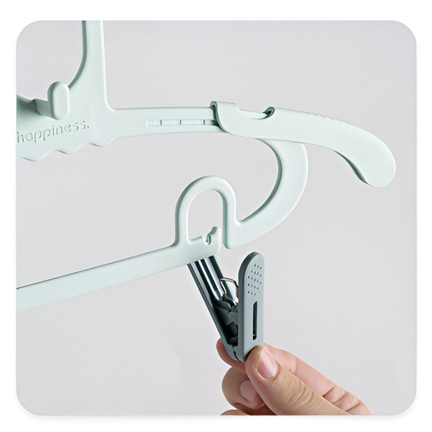 Set 10 Umerase Pentru Copii, Potrivite Pentru Uscarea Si Depozitarea Hainelor De Bebelusi, 28X16.7 Cm - vivimall.ro