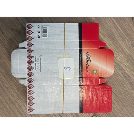 Set 100 Bucati Ambalaj Martisor/Brosa Rosu cu Motive Populare - vivimall.ro