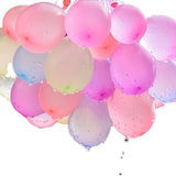 Set 111 Baloane din Latex, Vivimall, Aqua Party, Sistem de Umplere Rapida, 10 cm Diametru, Multicolor - vivimall.ro