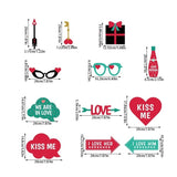 Set 18 Accesorii Pentru Petrecere Iubire | PartyMoments 2 - vivimall.ro