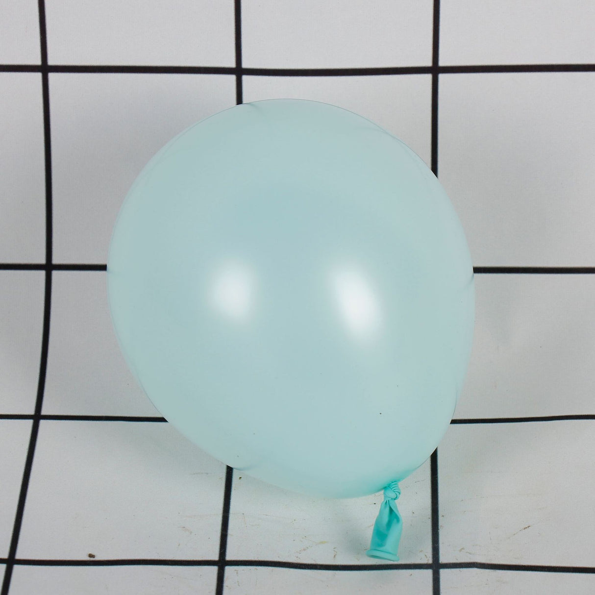 Set 12 Baloane, Flippy, din Latex Macaroon, 30 cm, Albastru - vivimall.ro