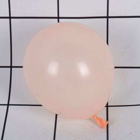 Set 12 Baloane, Flippy, din Latex Macaroon, 30 cm, Portocaliu - vivimall.ro