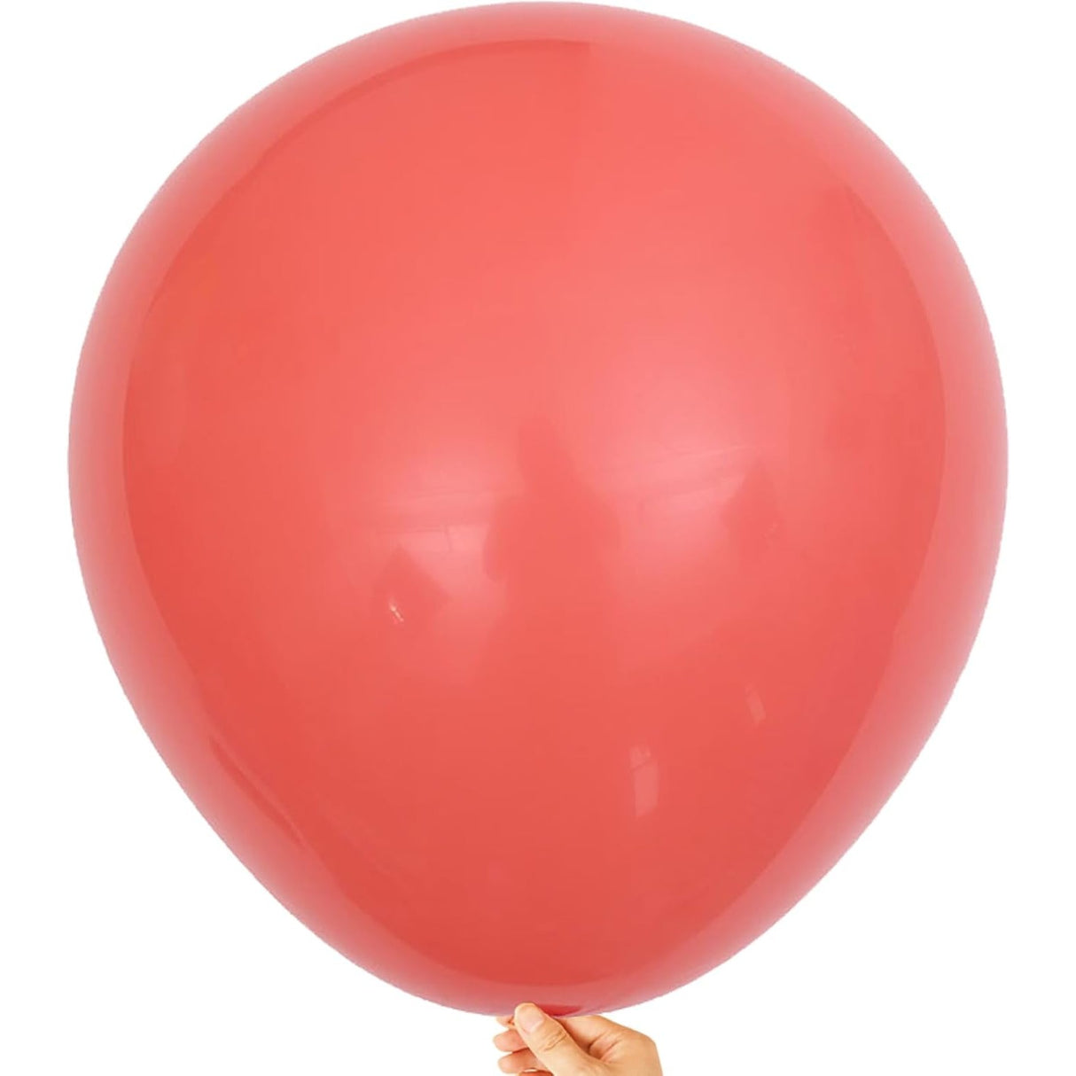 Set 12 Baloane, Flippy, din Latex Macaroon, 30 cm, Rosu - vivimall.ro