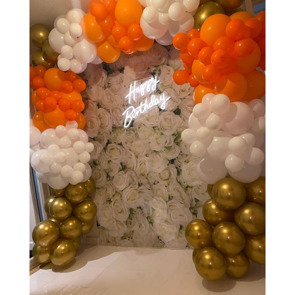 Set 12 Baloane, Flippy, din Latex Standard, 25 cm, Portocaliu - vivimall.ro