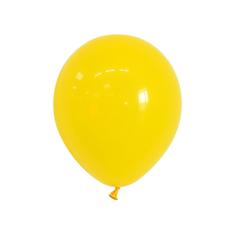 Set 12 Baloane, Flippy, din Latex Standard, 30 cm, Galben - vivimall.ro