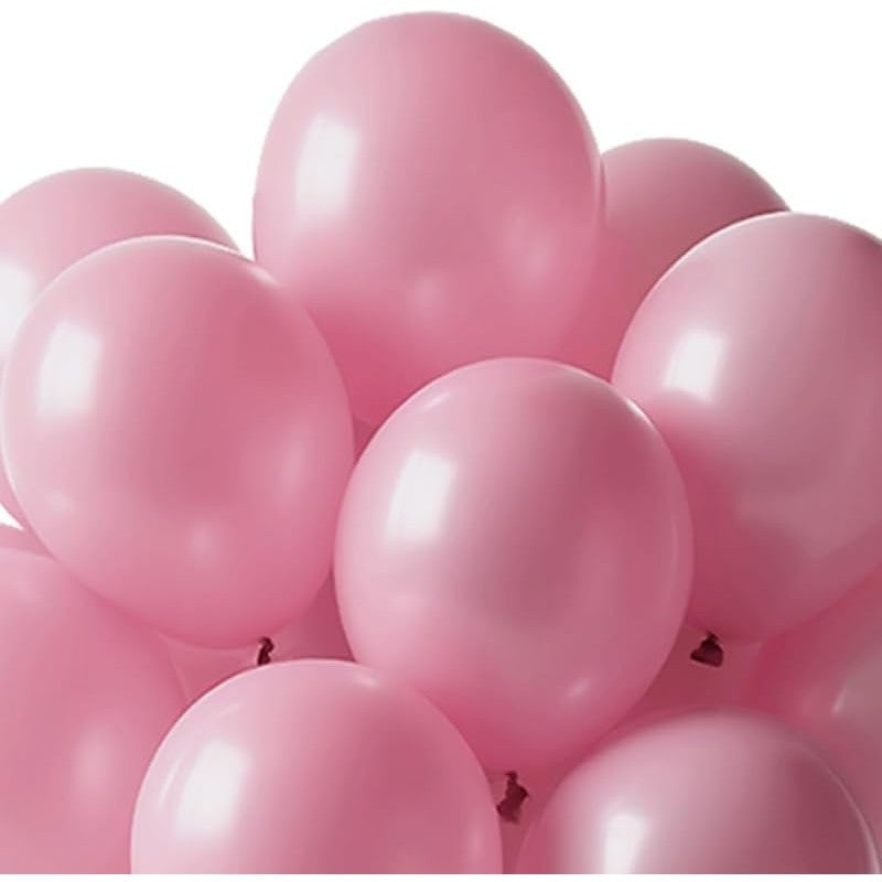 Set 12 Baloane, Flippy, din Latex Standard, 30 cm, Roz Deschis - vivimall.ro