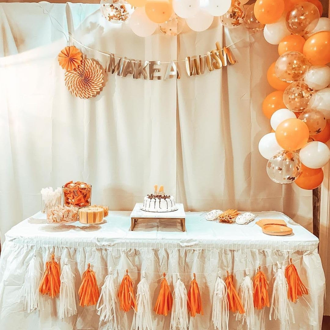 Set 12 Baloane, Flippy, din Latex Standard, 30 cm, Portocaliu - vivimall.ro