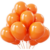 Set 12 Baloane, Flippy, din Latex Standard, 30 cm, Portocaliu - vivimall.ro