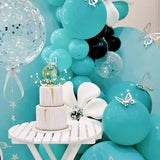 Set 12 Baloane, Flippy, din Latex Standard, 30 cm, Turcoaz - vivimall.ro