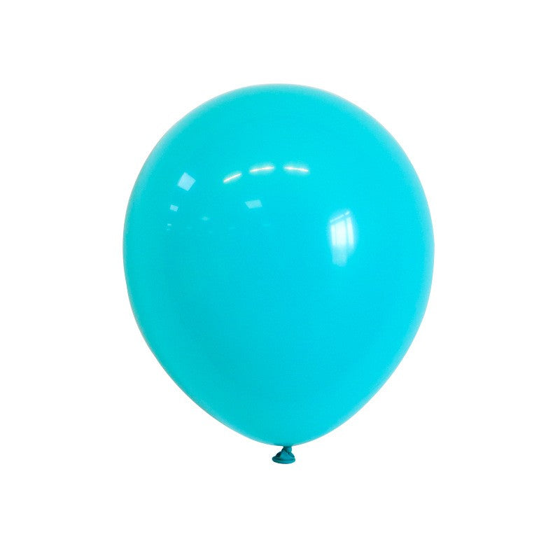 Set 12 Baloane, Flippy, din Latex Standard, 30 cm, Turcoaz - vivimall.ro