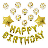 Set 12 Baloane Pentru Aniversare Happy Birthday | BalloonMagic